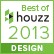 We were nominated for Houzz's Best of 2013!