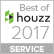 We were nominated for Houzz's Best of 2017 Service!